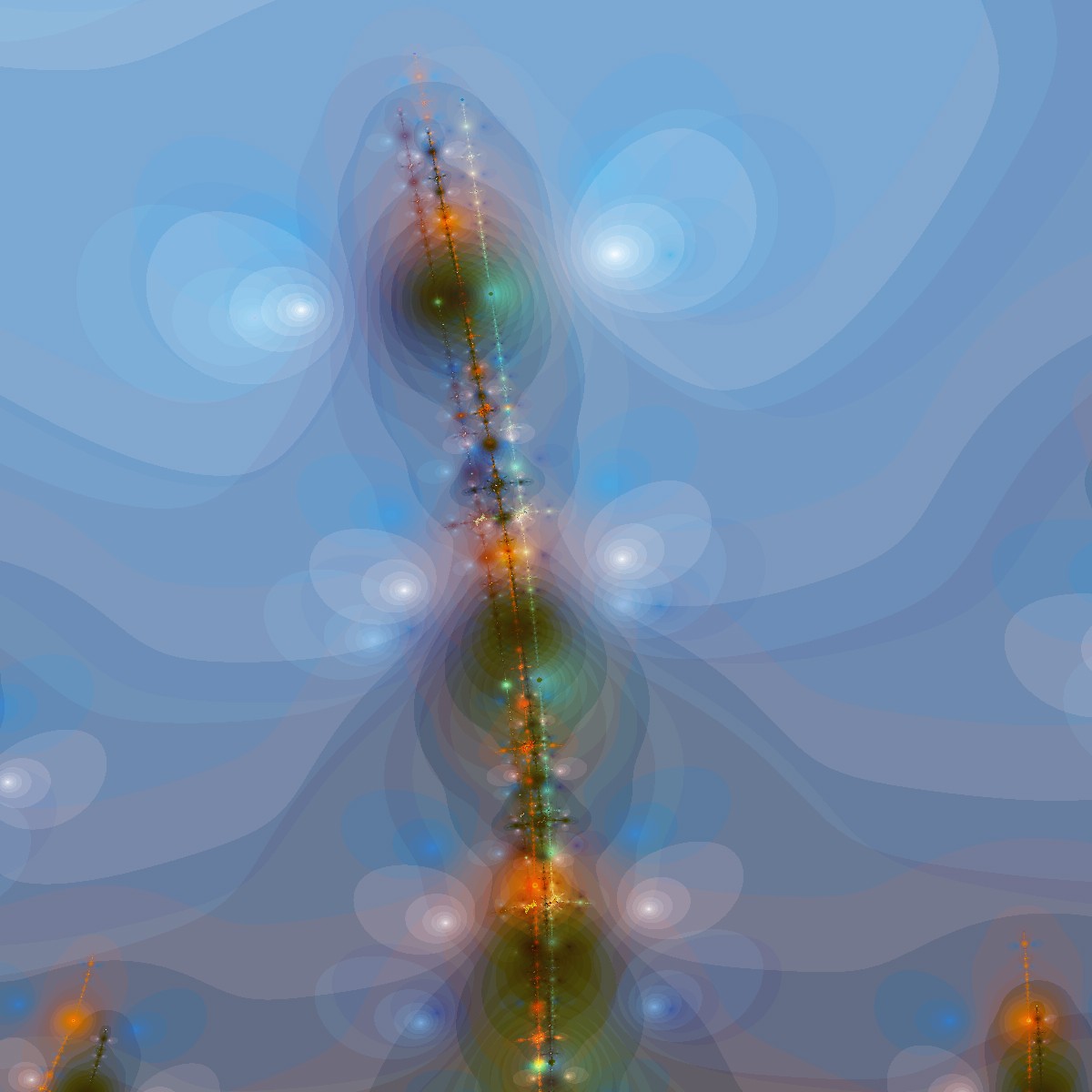 Fractal 001 E - Halos