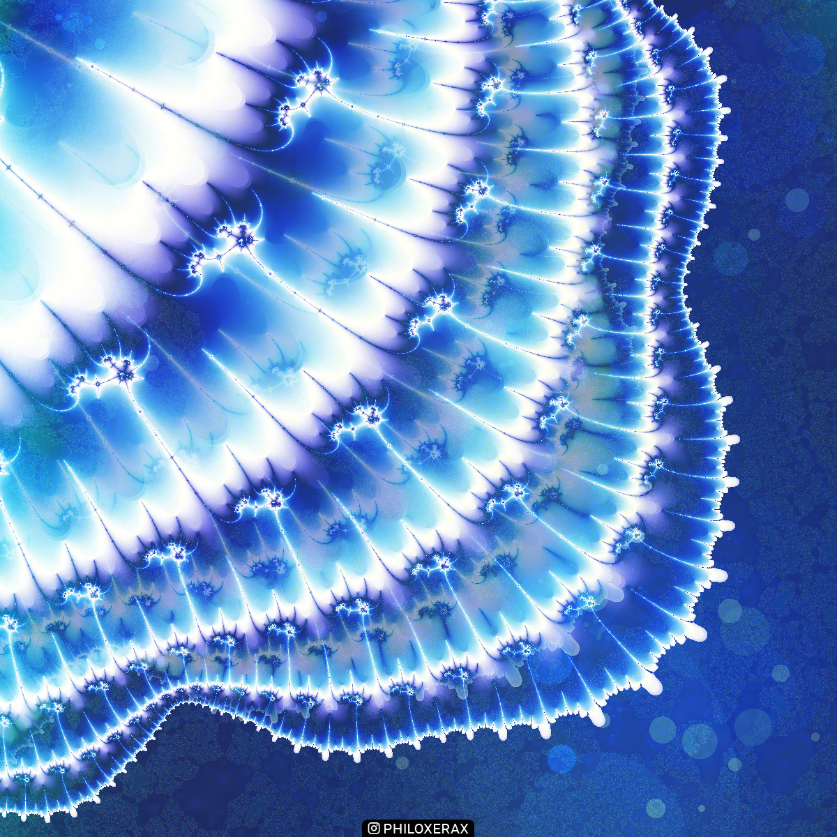 Fractal 047 A - Shell - Part of LIFE series - not generated by AI - 11.2021 Fractal 047 A | Shell