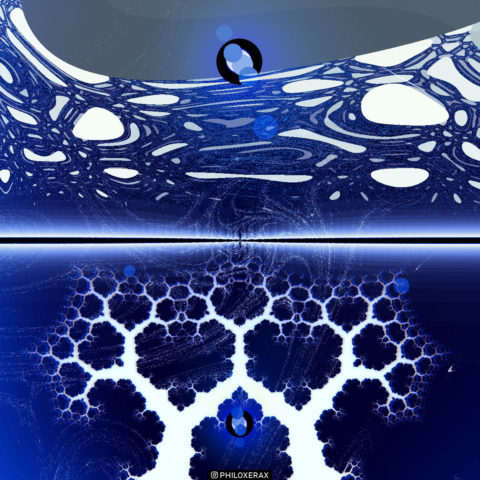 Fractal 118 C | Opposite dimensional multiverses