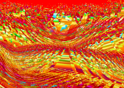 Fractal 088 D – Golden Storm