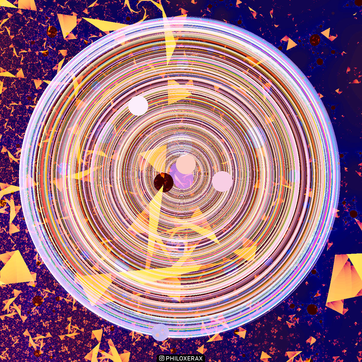 Fractal 055 B - Moons