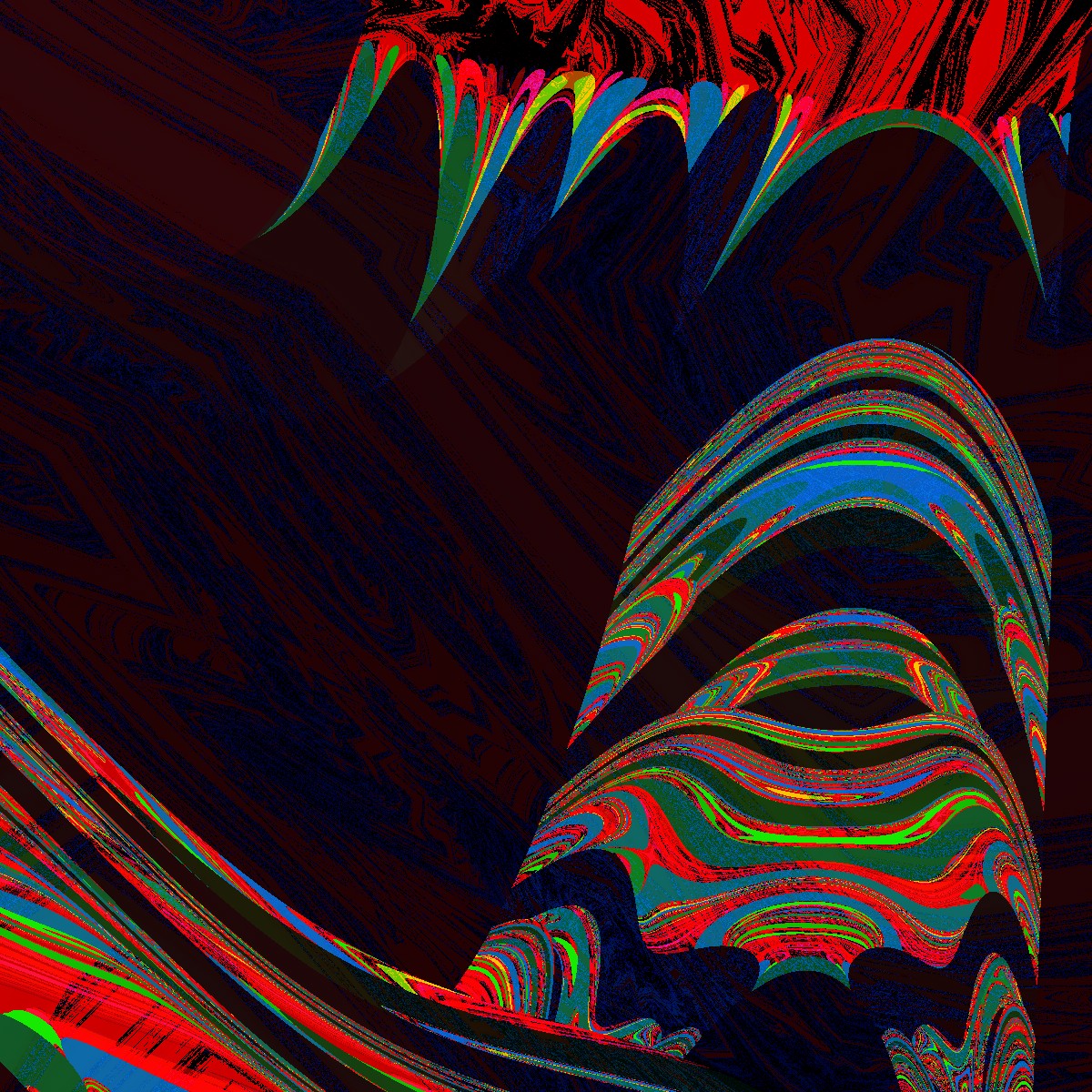 Fractal 078 B – Under World