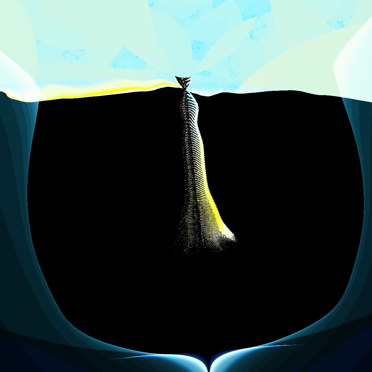 Fractal 101 B – Angel Holding Darkness