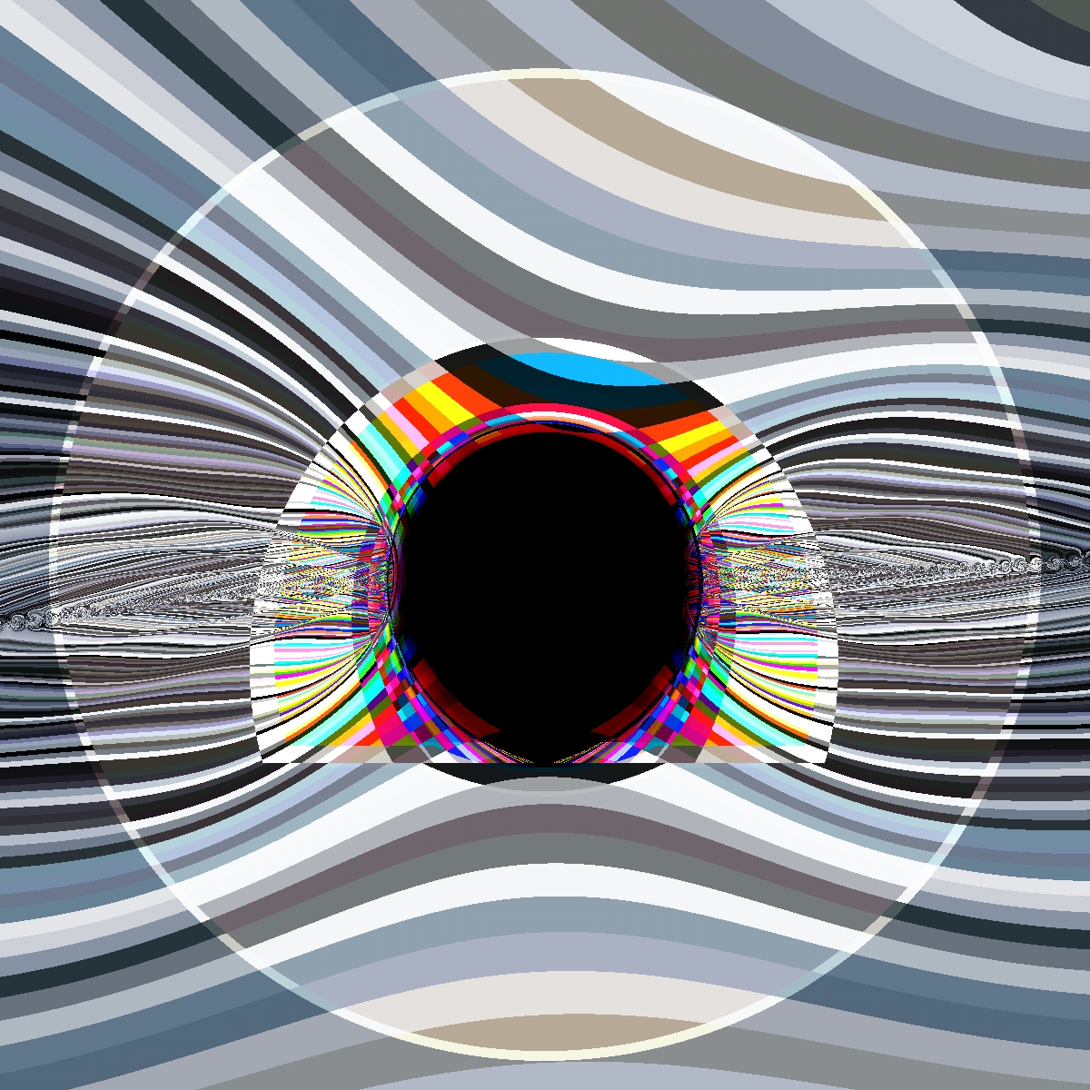 Fractal 055 C - Moons