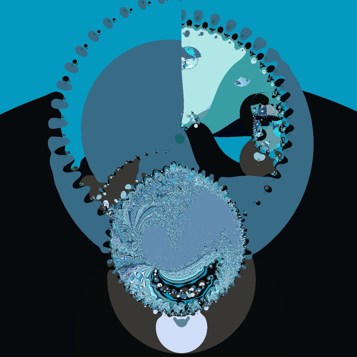 Fractal 123 D – Portrait