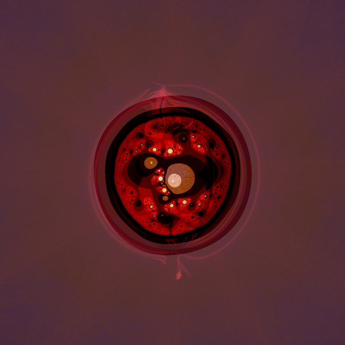 Fractal 141 A – Red Globule