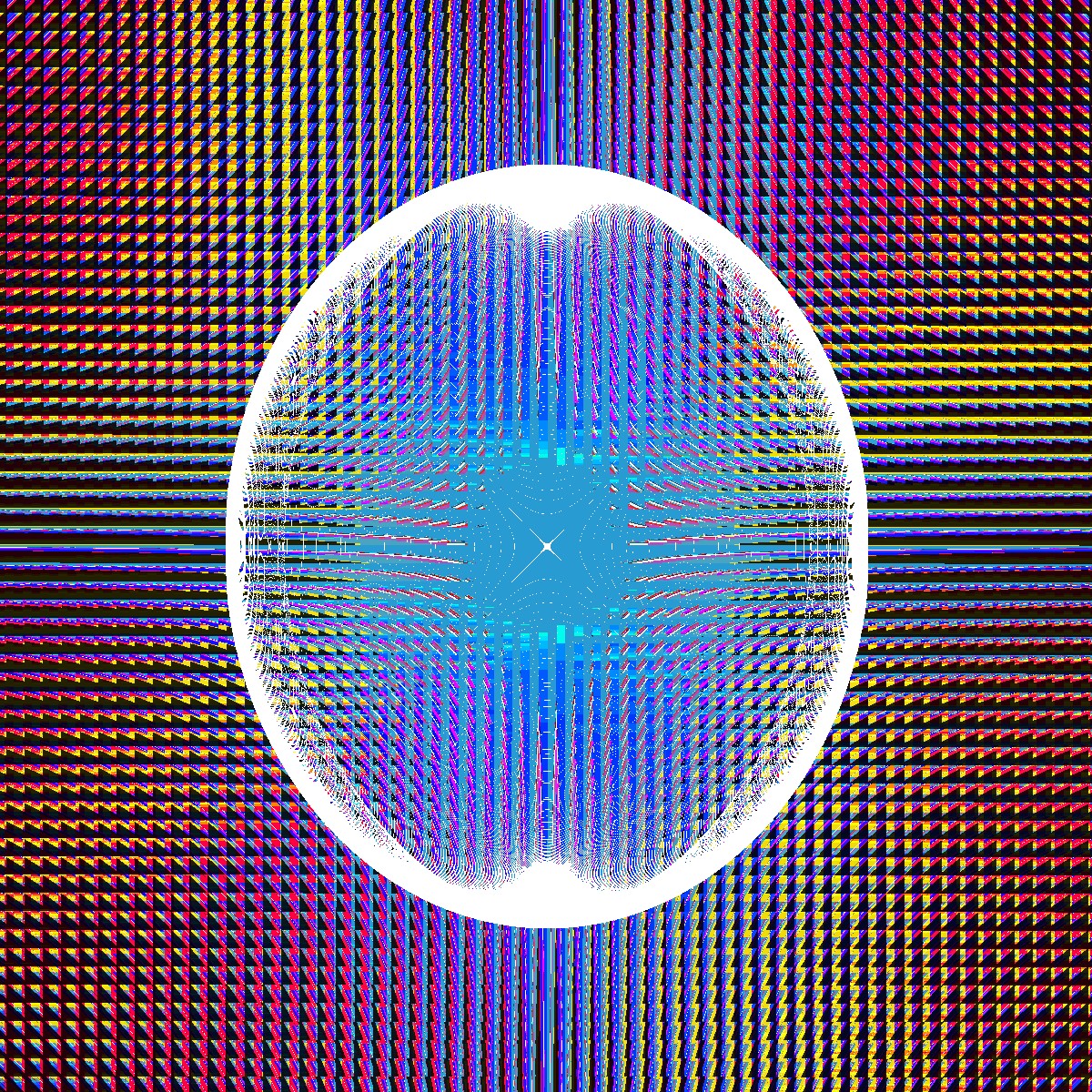 Fractal 154 D - God Face