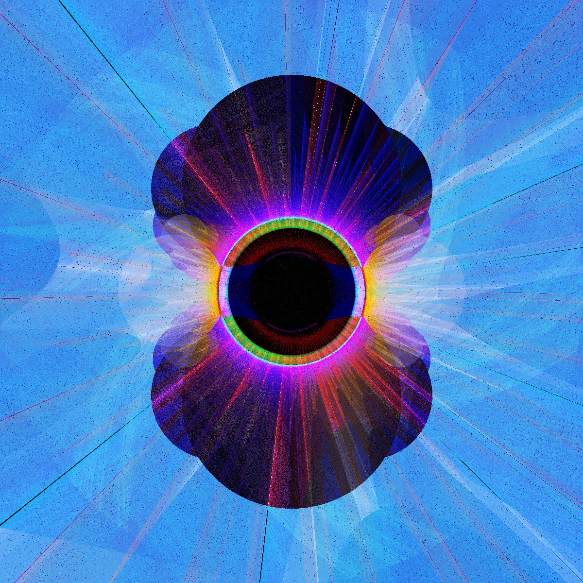 Fractal 156 B – Black hole